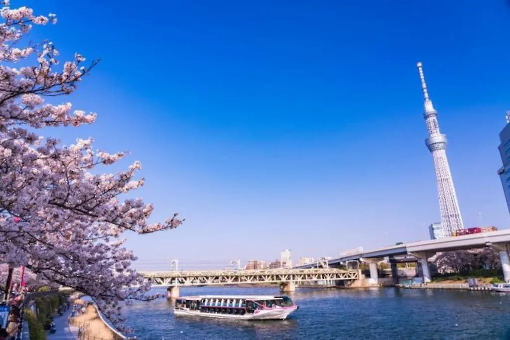 403 Oshiage Sta 3Mins Walk! Wi-Fi & Elevator 4Pax Apartment Tokyo Japan