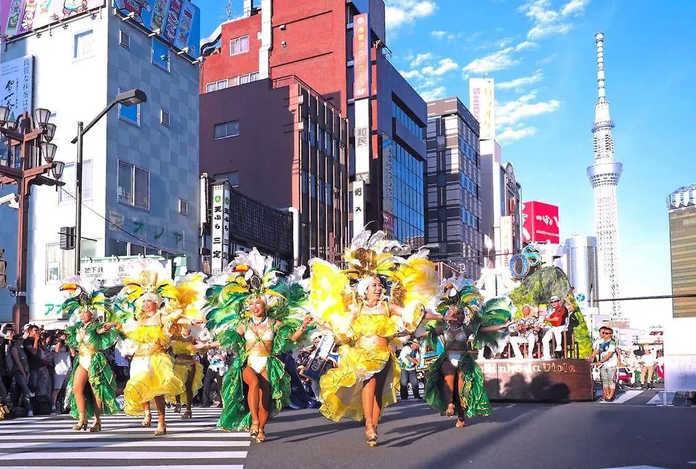 403 Oshiage Sta 3Mins Walk! Wi-Fi & Elevator 4Pax Apartment Tokyo
