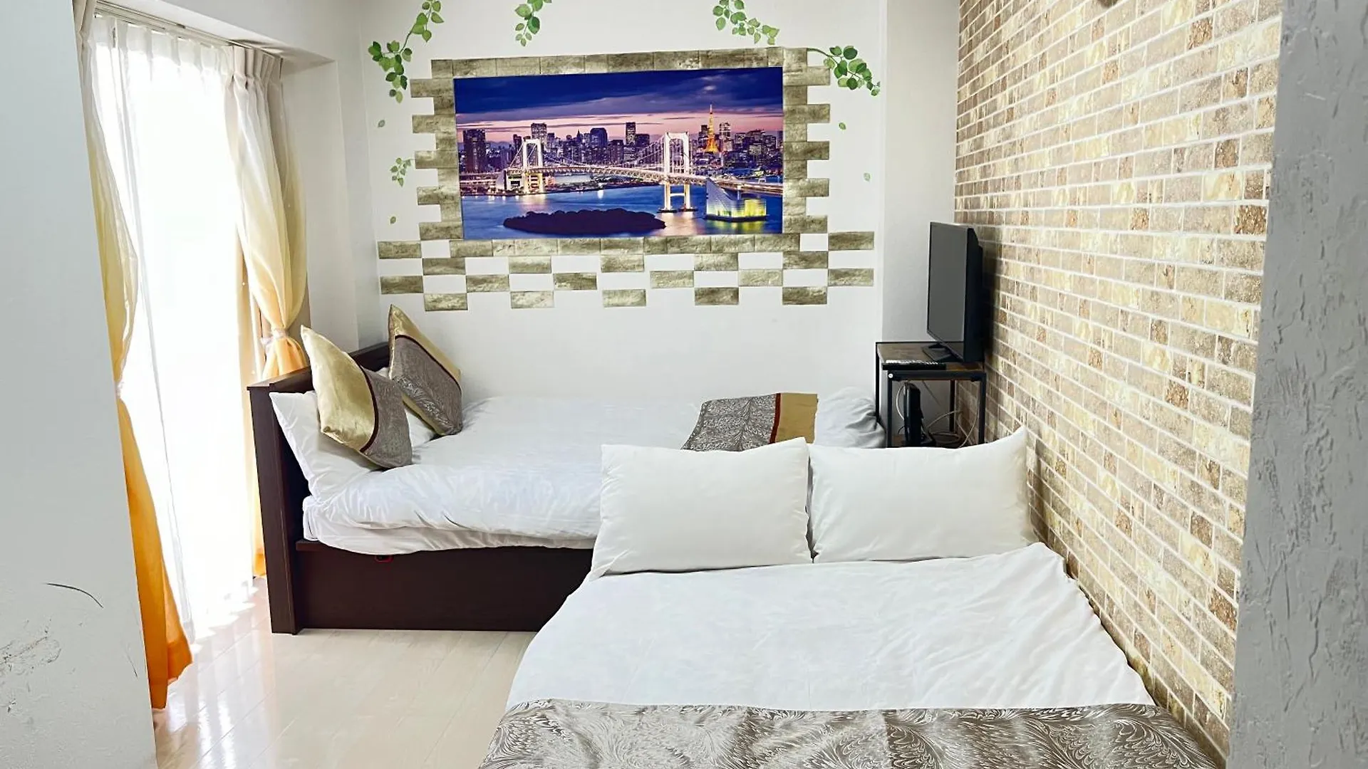 403 Oshiage Sta 3Mins Walk! Wi-Fi & Elevator 4Pax Apartment Tokyo 0*,  Japan